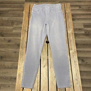 Spanx gray pull on jeggings medium